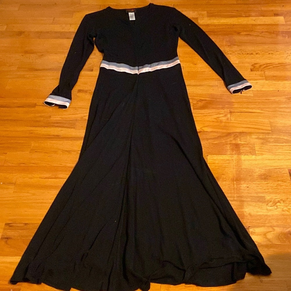 WOMEN’S Bazar Christian Lacroix black long dress size 40