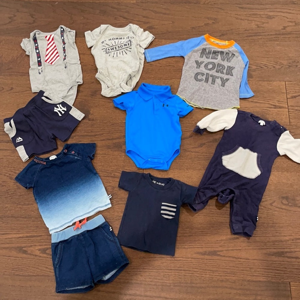 Boys Bundle Size 3-6 months