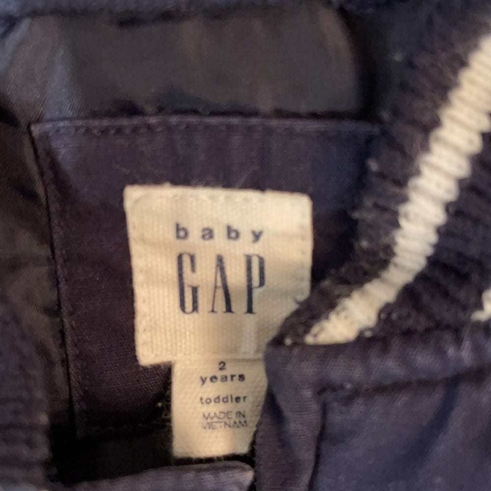 Gap Boys Navy Baseball Jacket Size 2