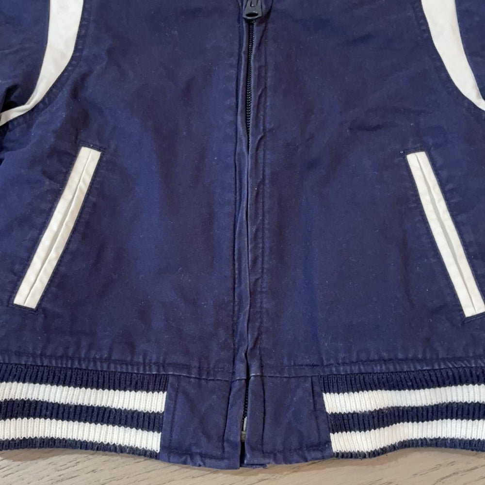 Gap Boys Navy Baseball Jacket Size 2