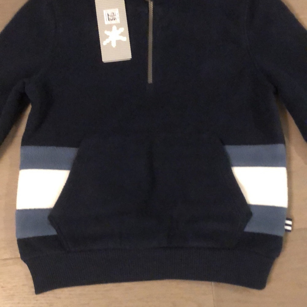 Splendid Boys Fleece Quarter Zip Sweatshirt Size 5