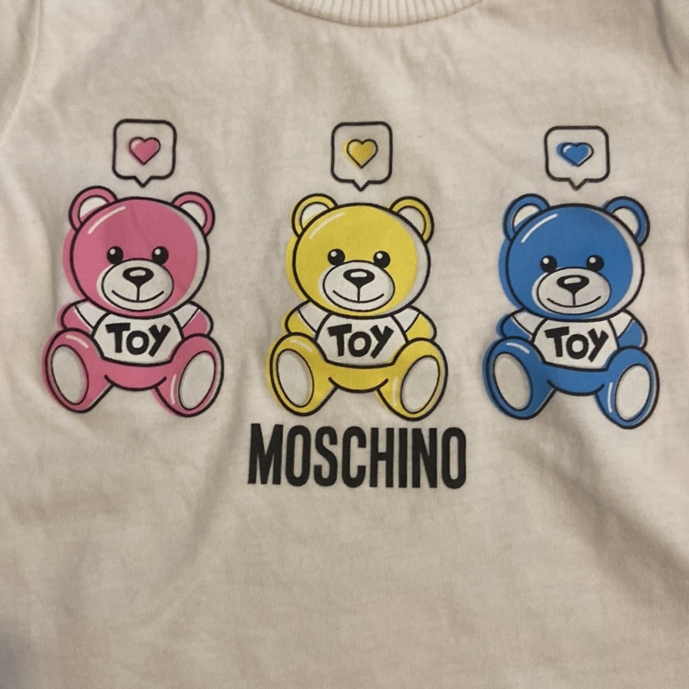 Kids Moschino long sleeved shirt.