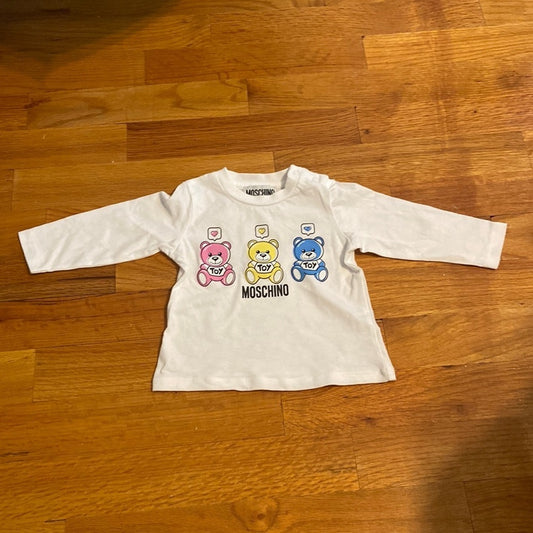 Kids Moschino long sleeved shirt.