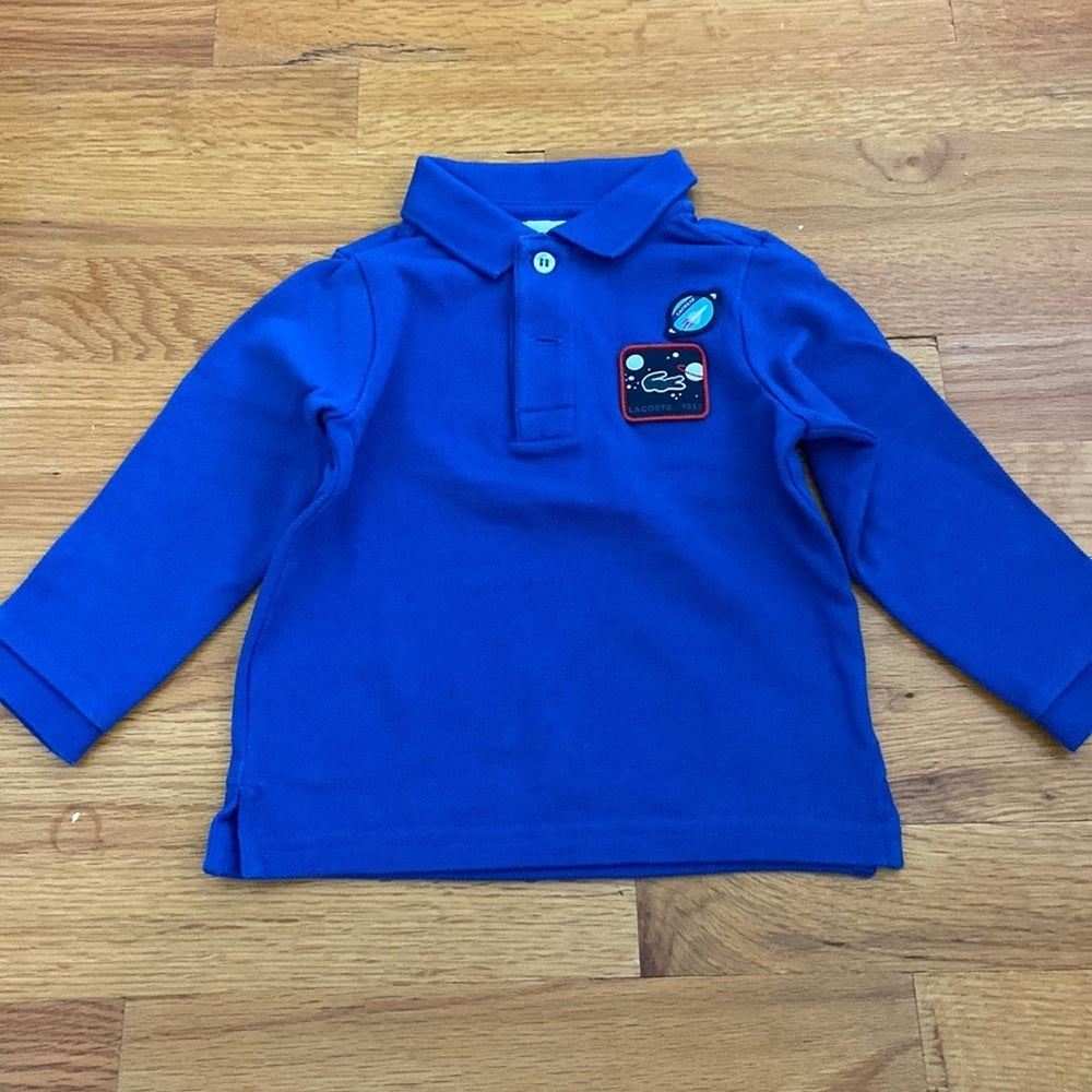 Boys Lacoste polo shirt size 1