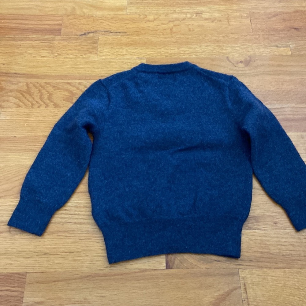 Boys Polo by Ralph Lauren V neck blue sweater. Size 5