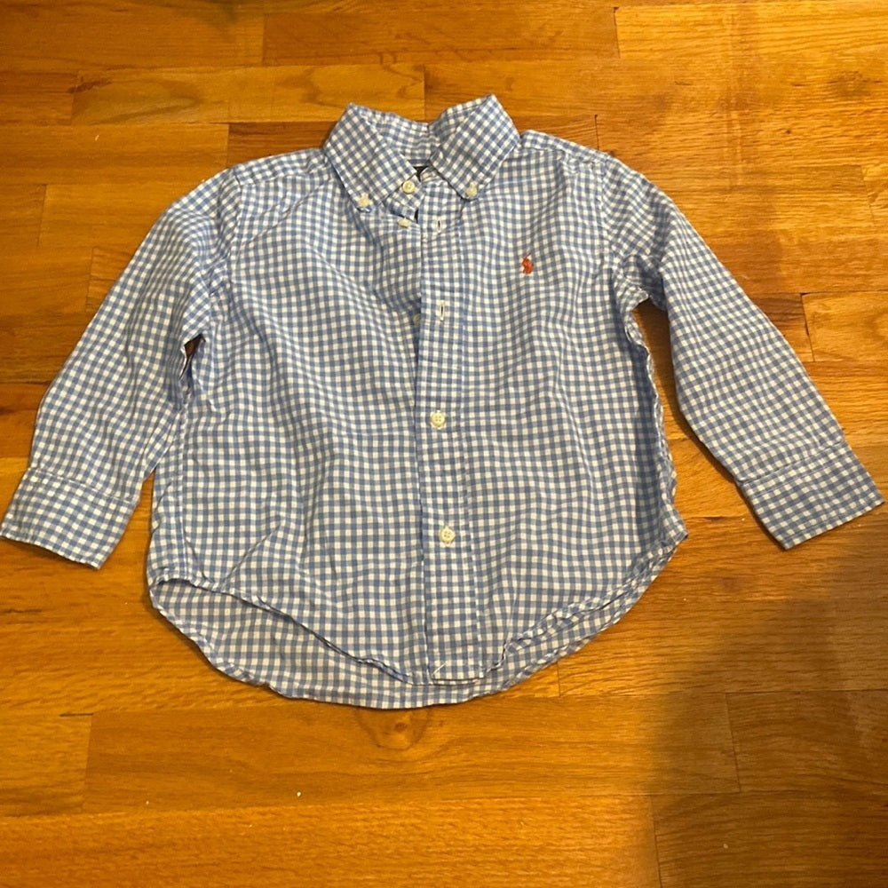 BOYS Ralph Lauren button down. Size 3/3T