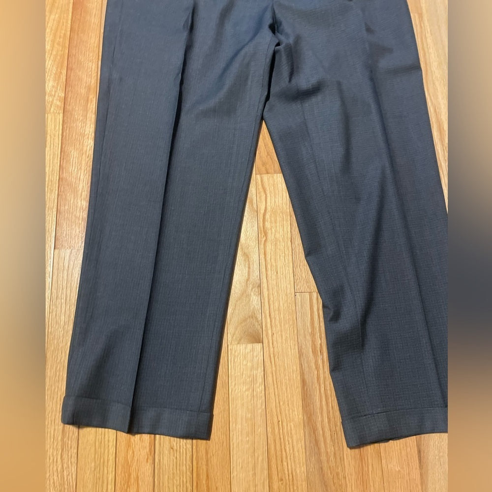 Zanella Platinum Men’s Dark Grey Dress Pants Size 44