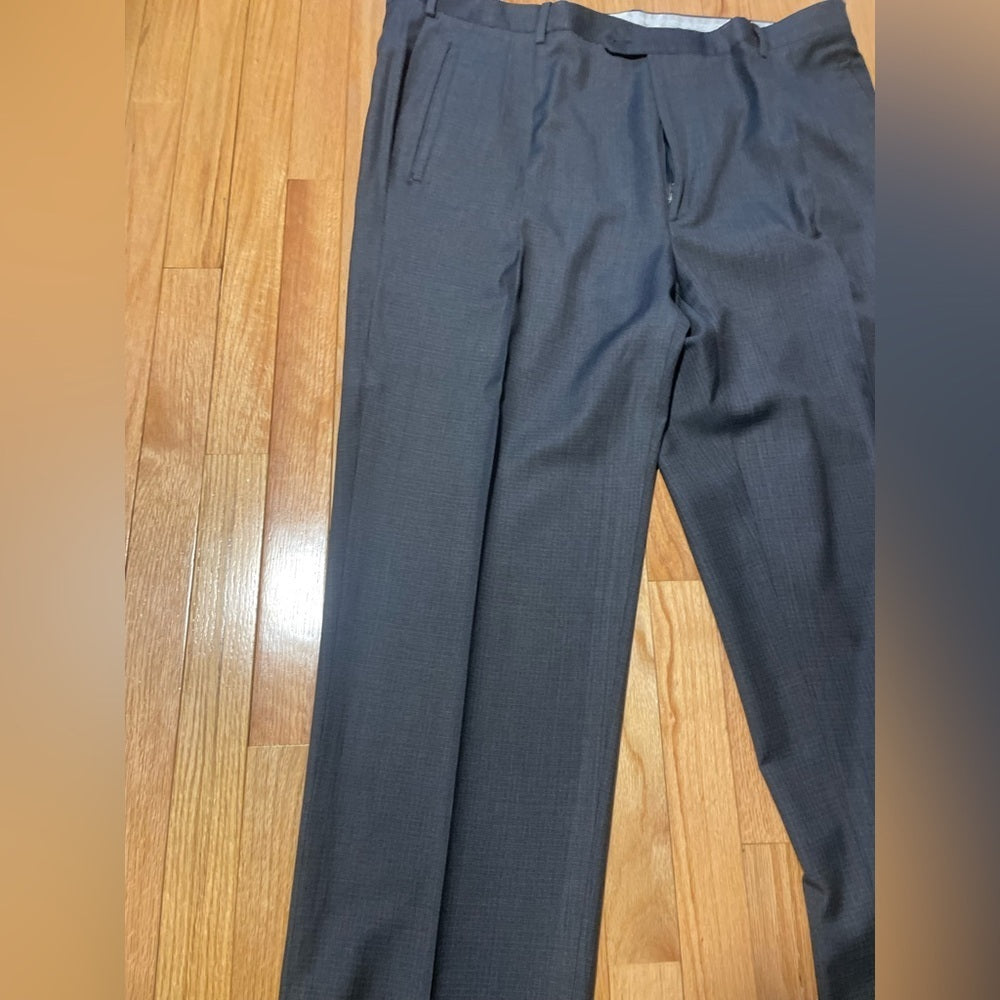 Zanella Platinum Men’s Dark Grey Dress Pants Size 44