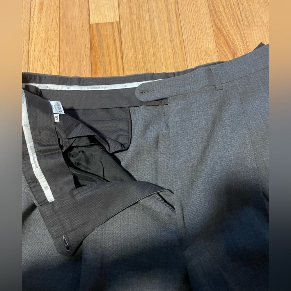 Ermenegido Zegna Grey Men’s Dress Pants Size 40