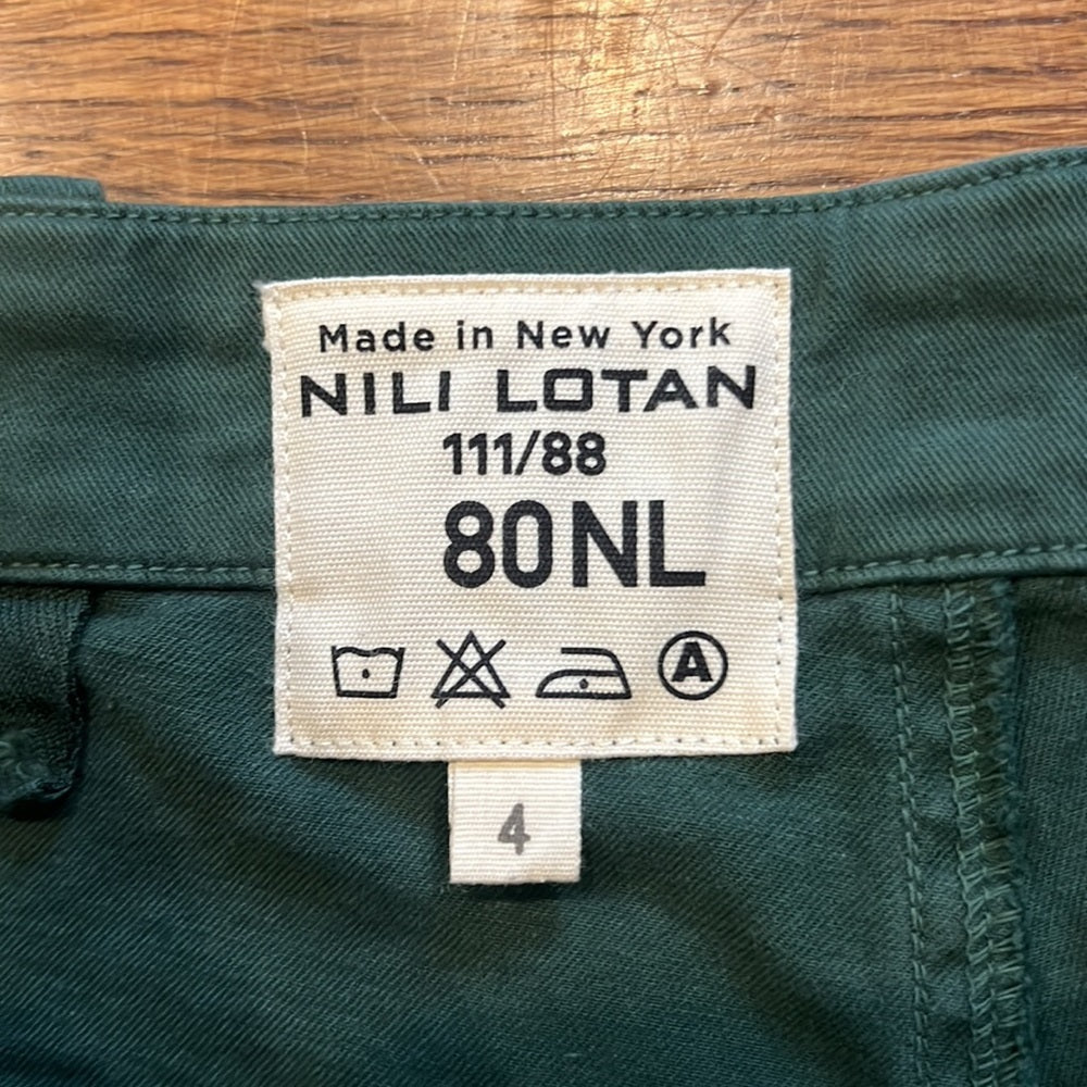 Nili Lotan Women’s Green Skinny Jeans Size 4