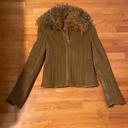 Women’s Kenzie jacket. Tan. Size 38