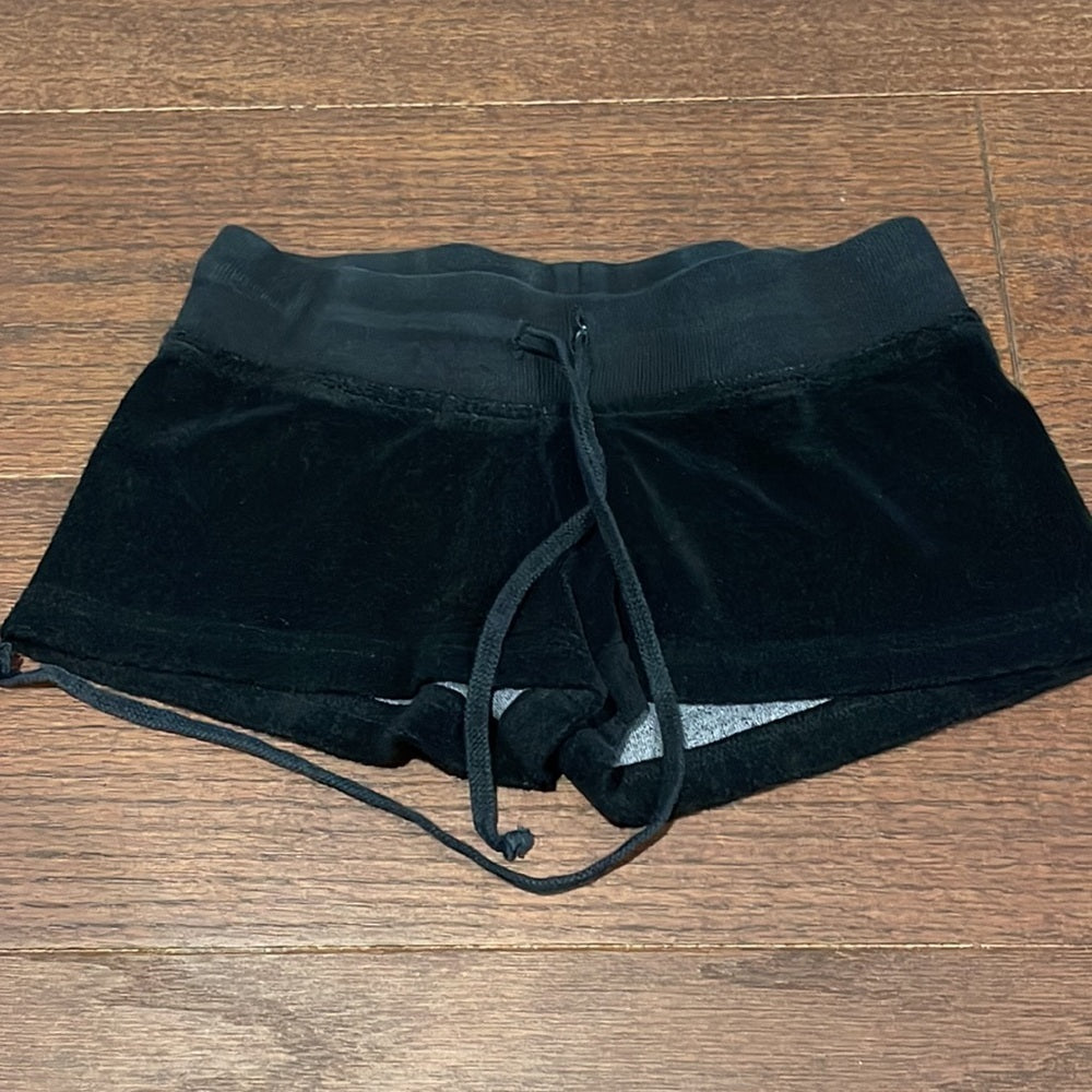 Hard Tail Girls Black and Blue Shorts Size Large 14