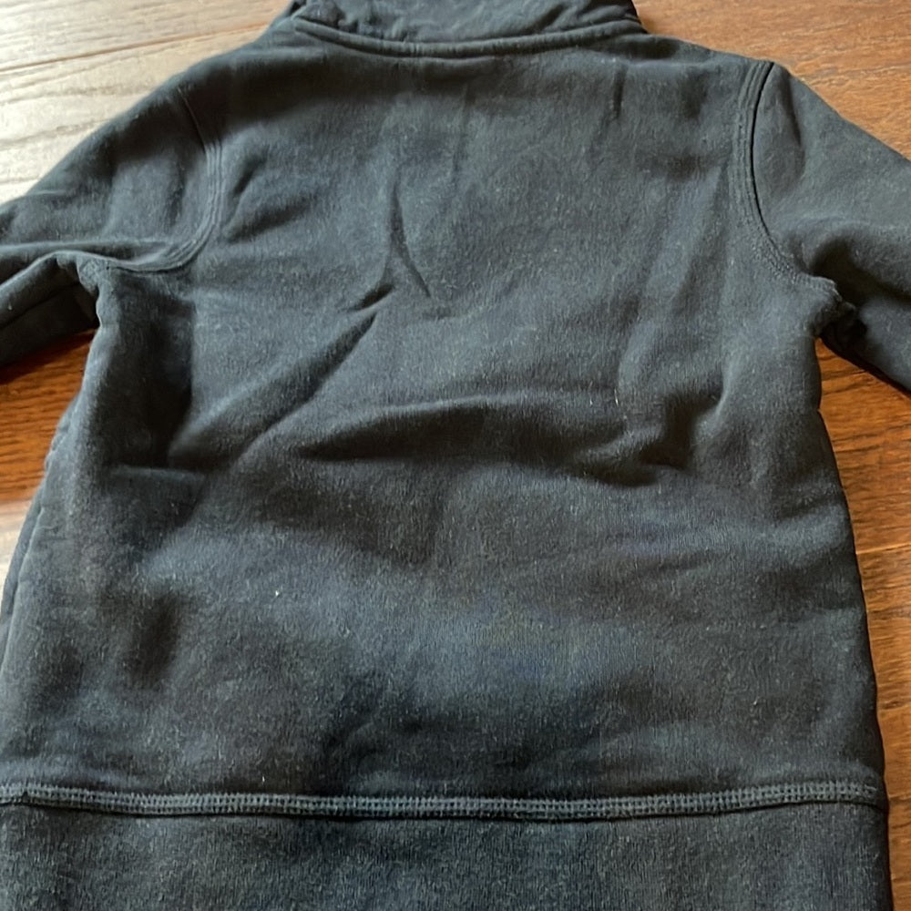Nike Boys Quarter Zip Black Sweatshirt Size XS