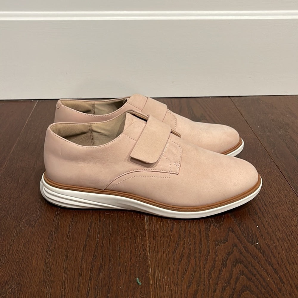 Cole Haan Grandevolution Women’s Light Pink/Cream Slip On Shoes Size 7