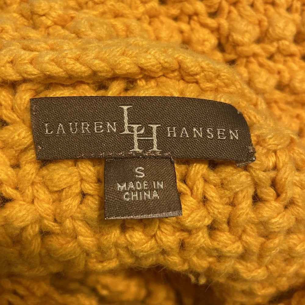 Women’s Lauren Hansen sweater. Yellow. Size S