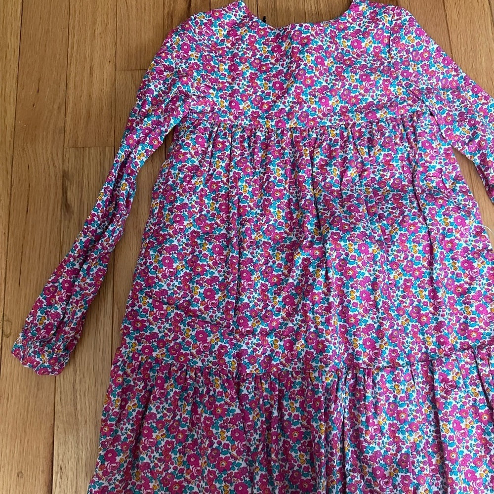 Oscar De La Renta Kids Pink Floral Dress Size 5Y