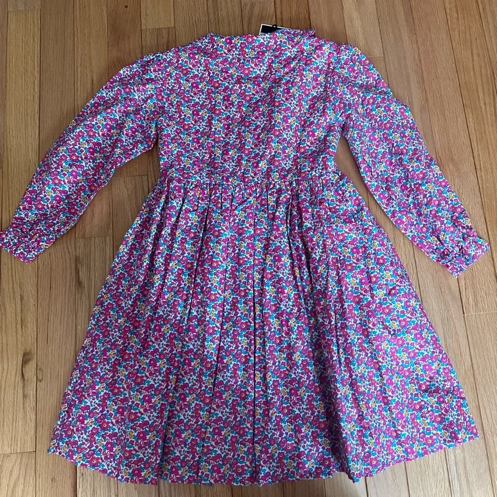 NWT Oscar De La Renta Pink Floral Kids Dress Size 6