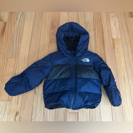 The North Face Black and Blue Boys Jacket Size 6-12M