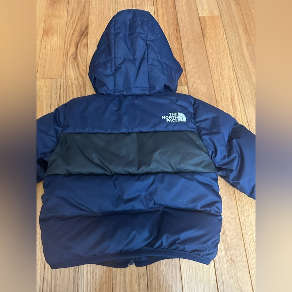 The North Face Black and Blue Boys Jacket Size 6-12M