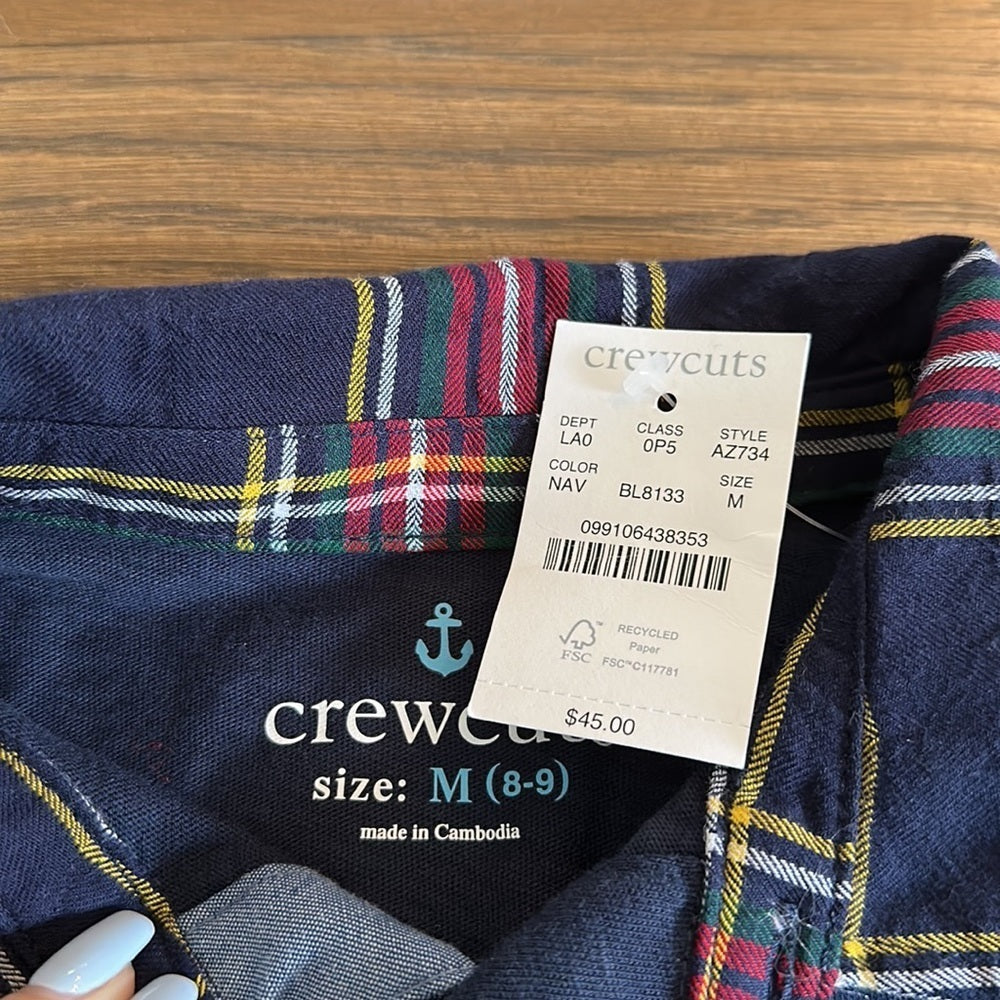 NWT J. Crew Crewcuts Boy’s Polo - Size Medium