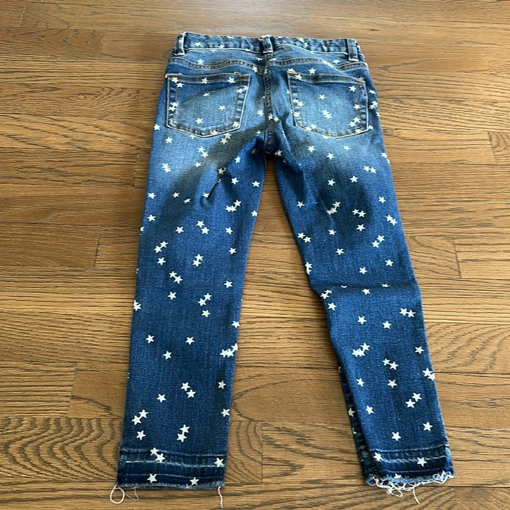 J. Crew Crewcuts Girl’s Starry Jeans - Size 6