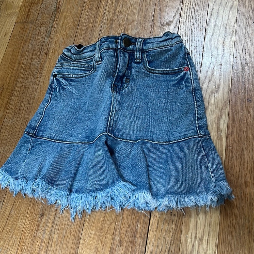 Molo Kid’s Blue Denim Skirt Size 6y