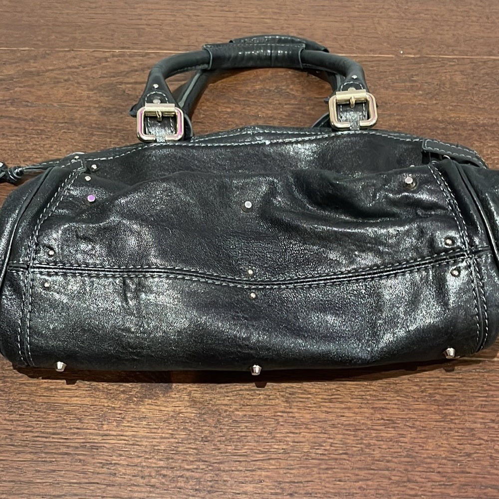 Chloe Black Leather Paddington Capsule Satchel