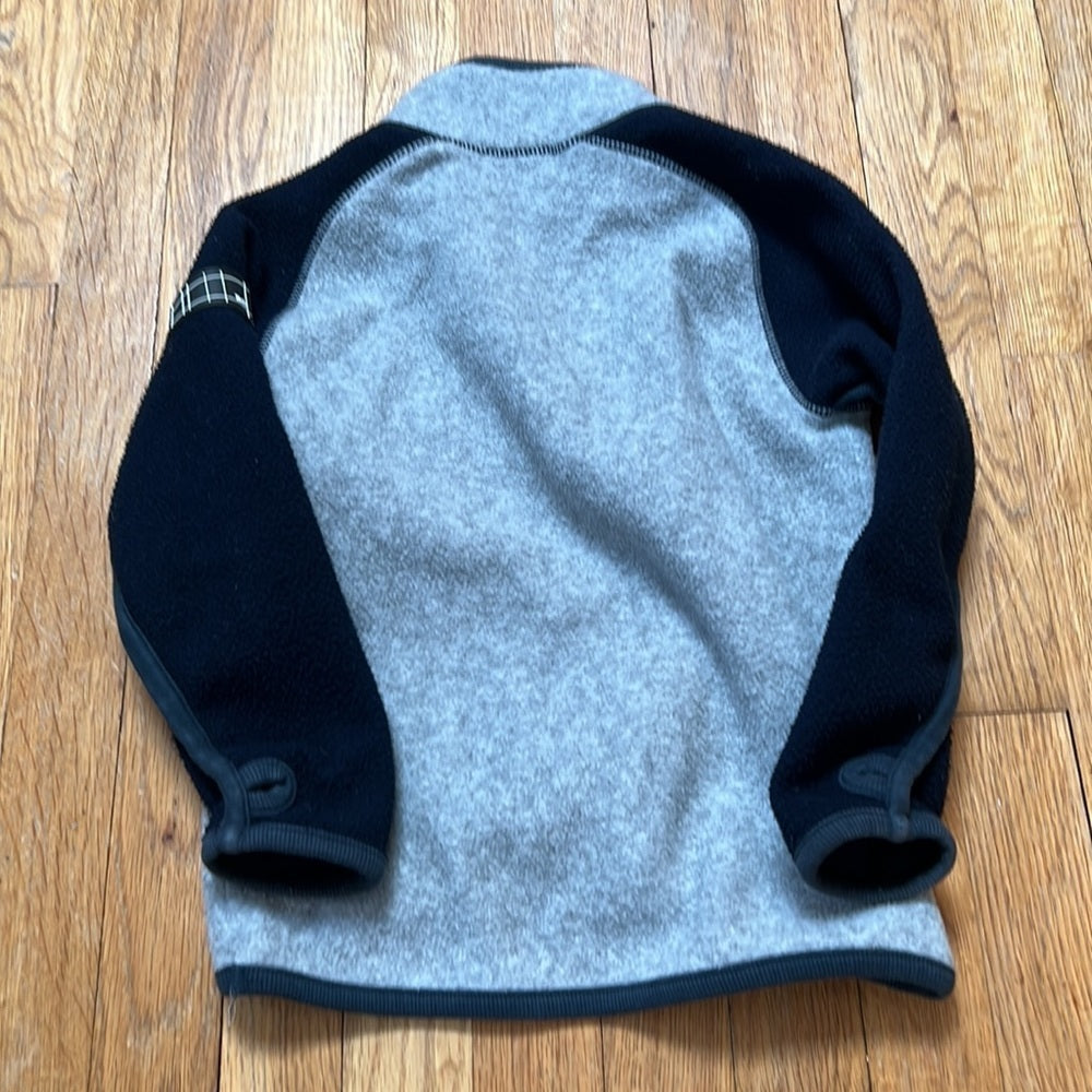 MOLO Kid’s Grey and Blue Fleece Jacket Size 5