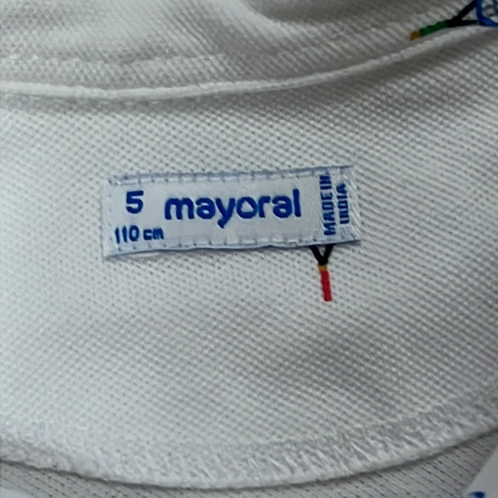 Mayoral Kid’s White Shirt Size 5