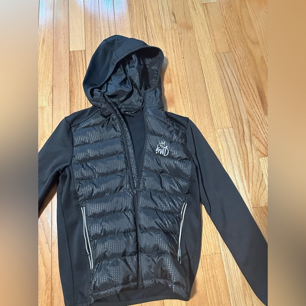 Kwd Boys Black Jacket Size 10-11 Years