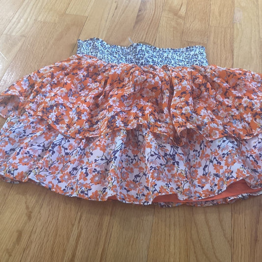 Women’s Ramy Brook skirt. Orange and blue. Size XS