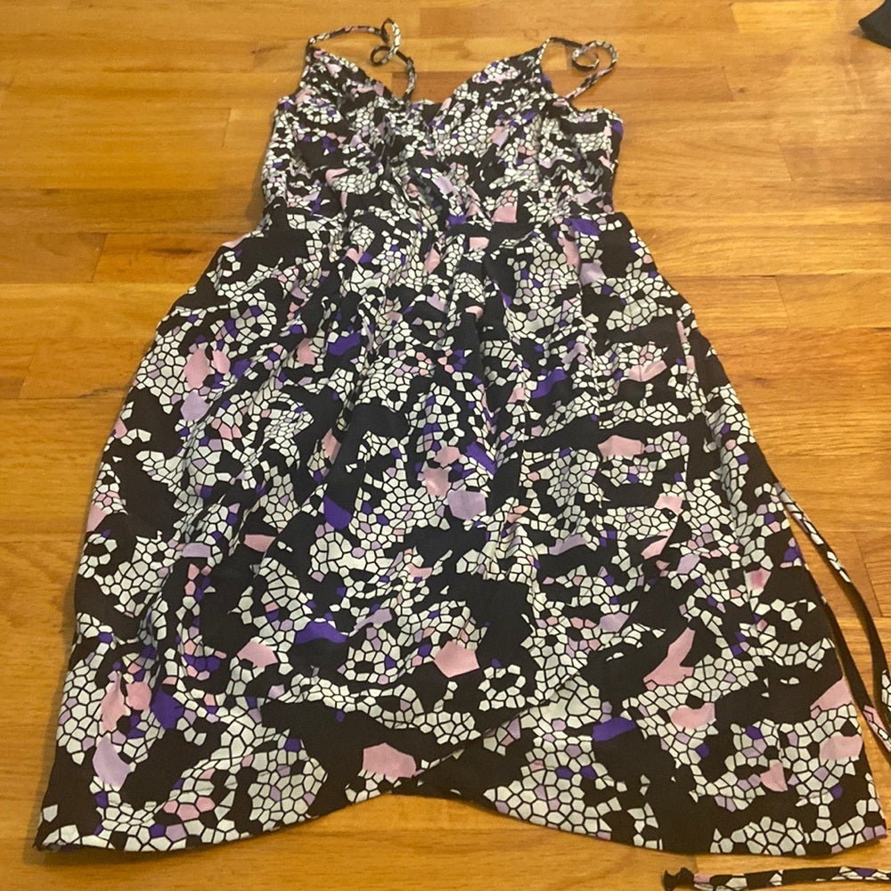 Women’s Yumi Kim dress. Black/white/purple/pink. Size XS