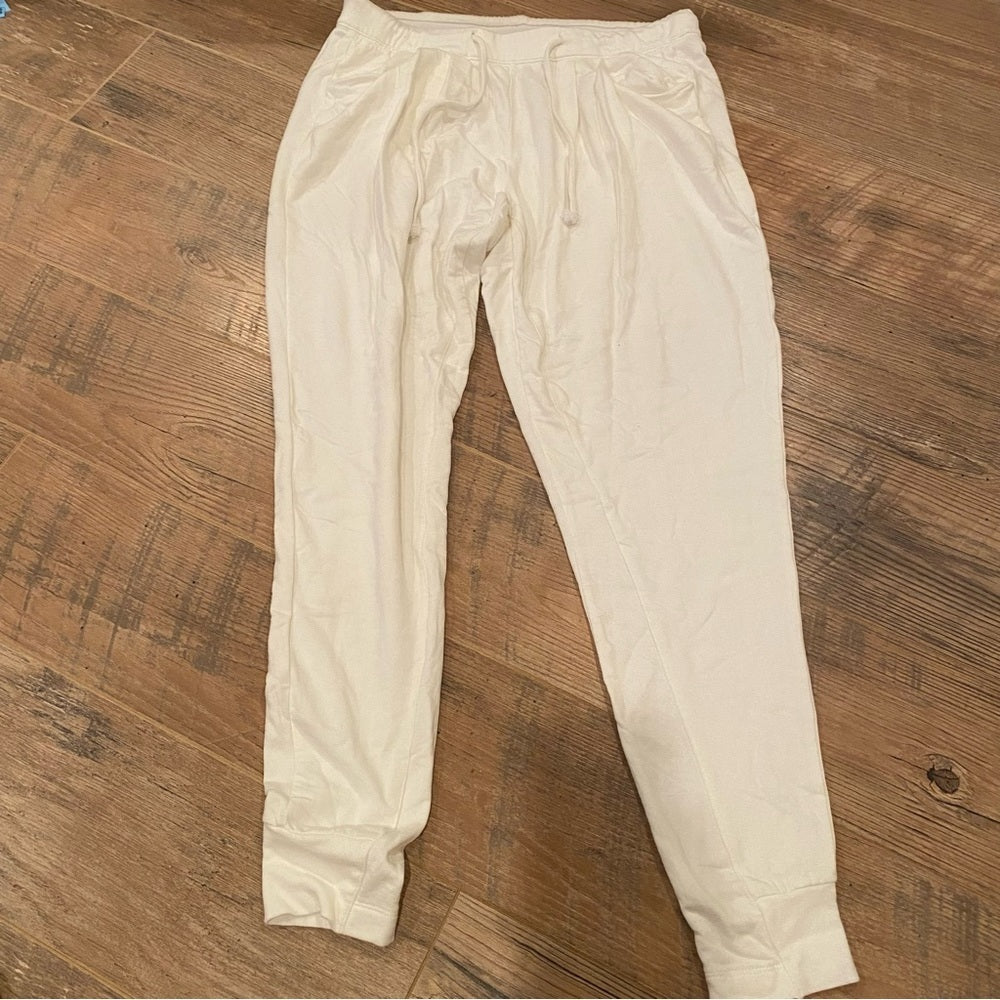 Helmut Lang Women’s White Joggers Size Small