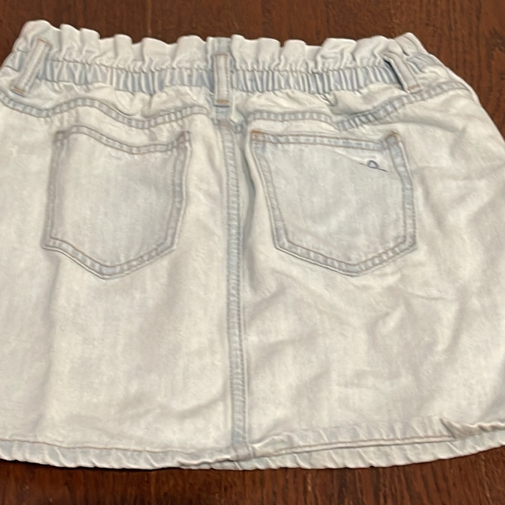 DL 1961 Light Blue Girls Denim Skirt Size 14