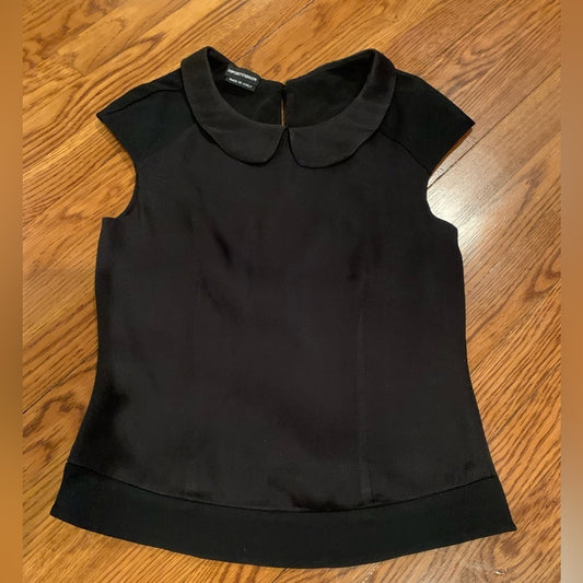 Emporio Armani Black Sleeveless Blouse