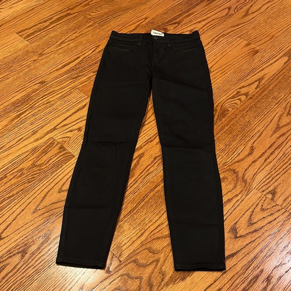 L’Agence Woman’s Black Jeans Size 25