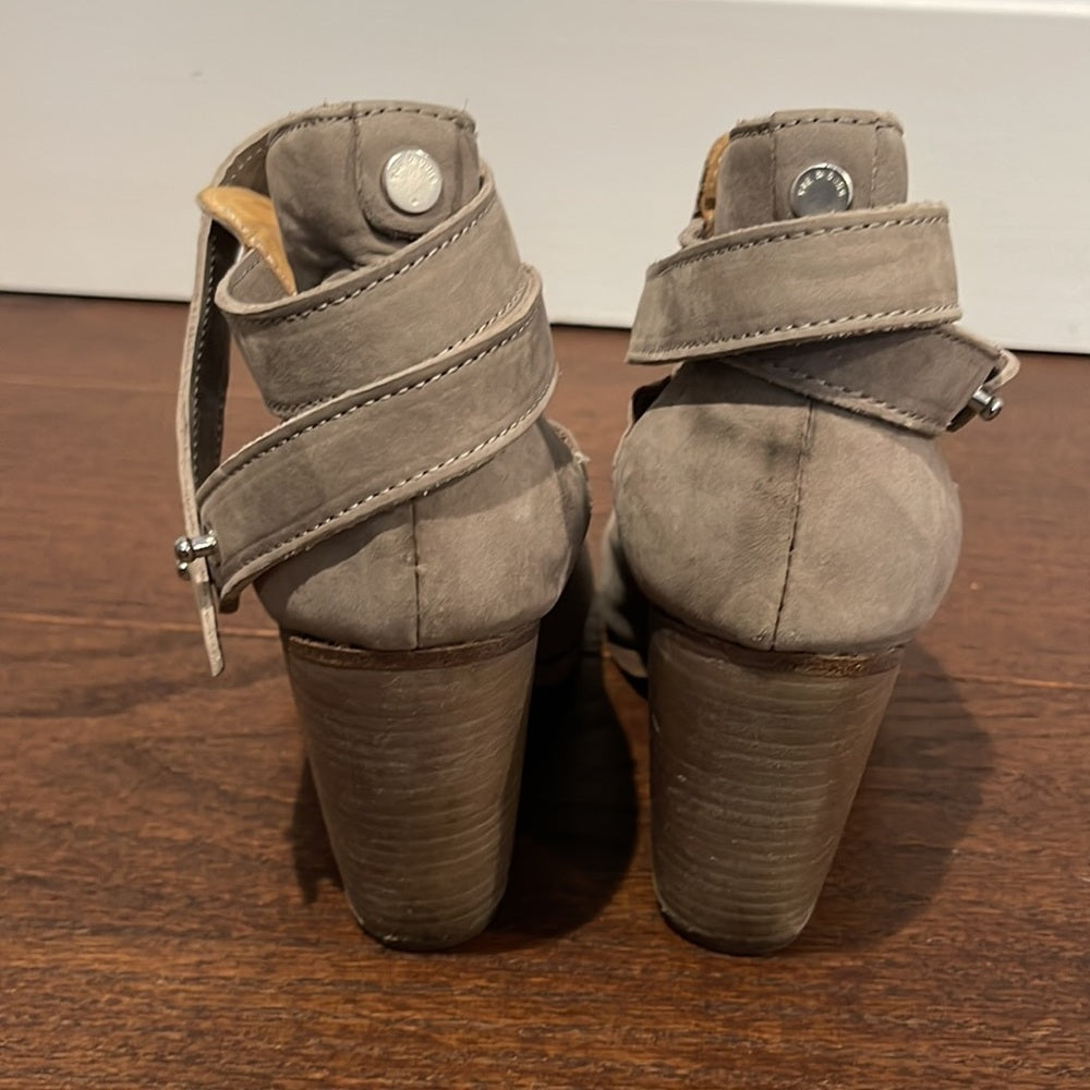 Rag & Bone Women’s Grey Booties Size 39.5/9.5