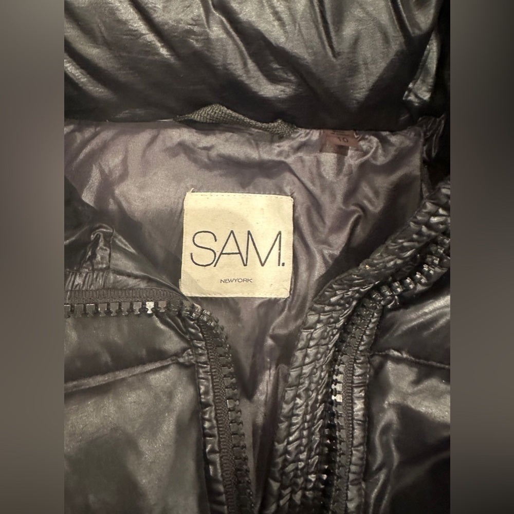 SAM Girls Black Puffer Size 10