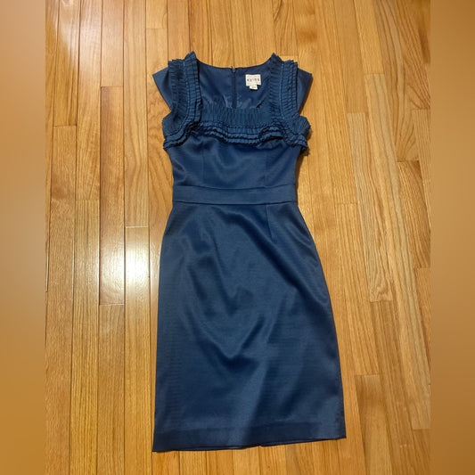 Reiss Blue Sleeveless Dress Size 0