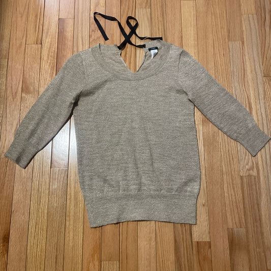J. Crew Gold/Tan Sweater Size XS