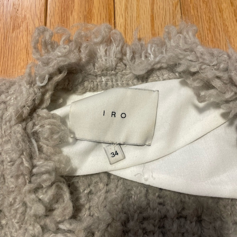 Iro Grey Jacket Size 34/15W
