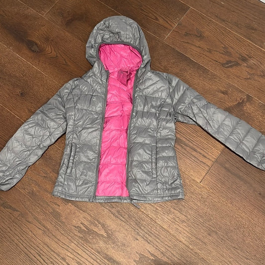 Sugarfly Girls Lightweight Puffer Hooded Jacket Size Small