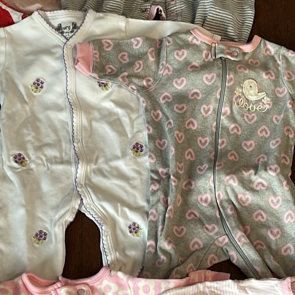 Girls Onsies Size 0-3 months