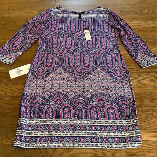BCBGMaxAzria Women’s Long Sleeve Mini Dress - Size Large