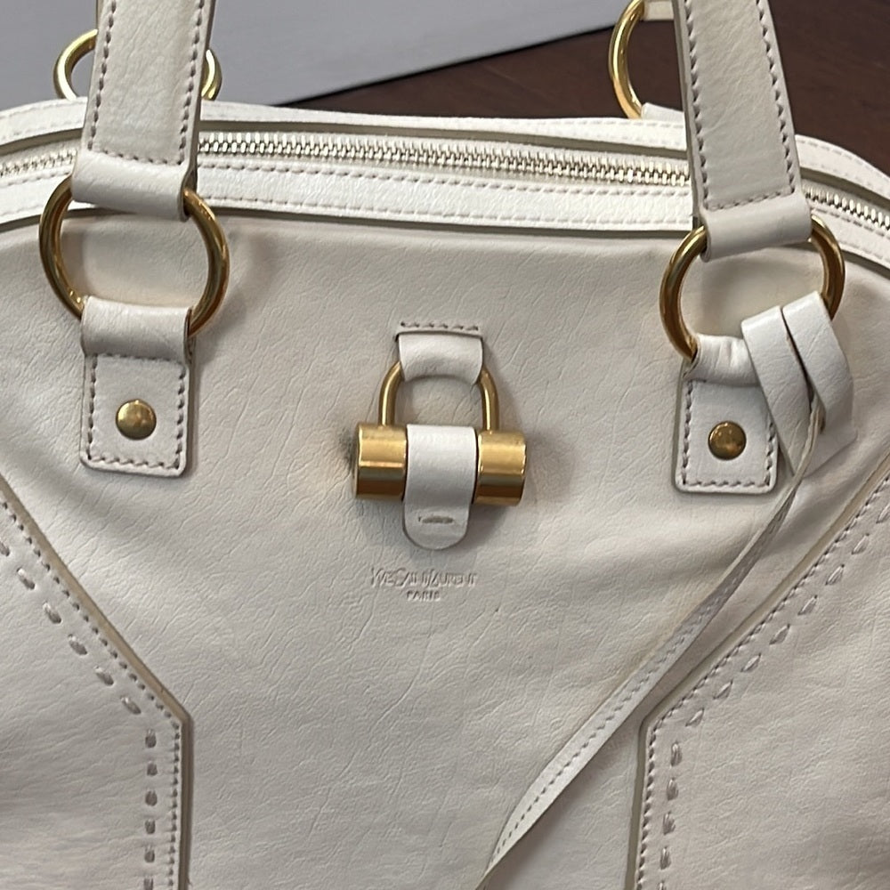 Yves Saint Laurent Beige Shoulder Bag