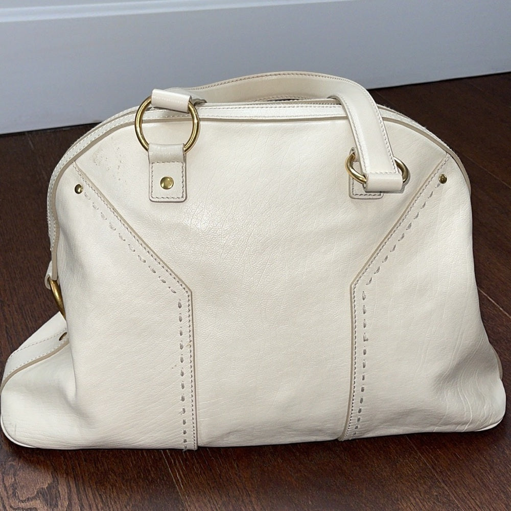 Yves Saint Laurent Beige Shoulder Bag