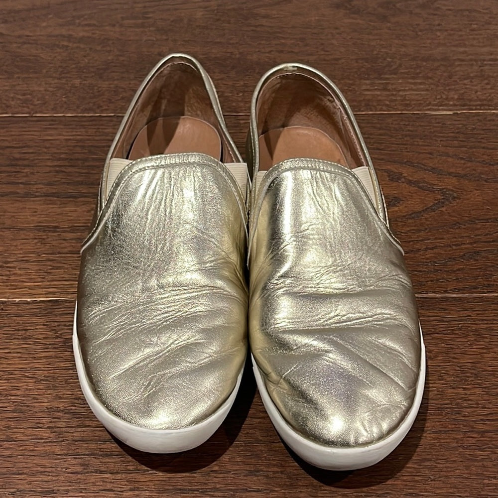 Joie Gold/Silver Women’s Slip On Sneakers Size 41/ 11