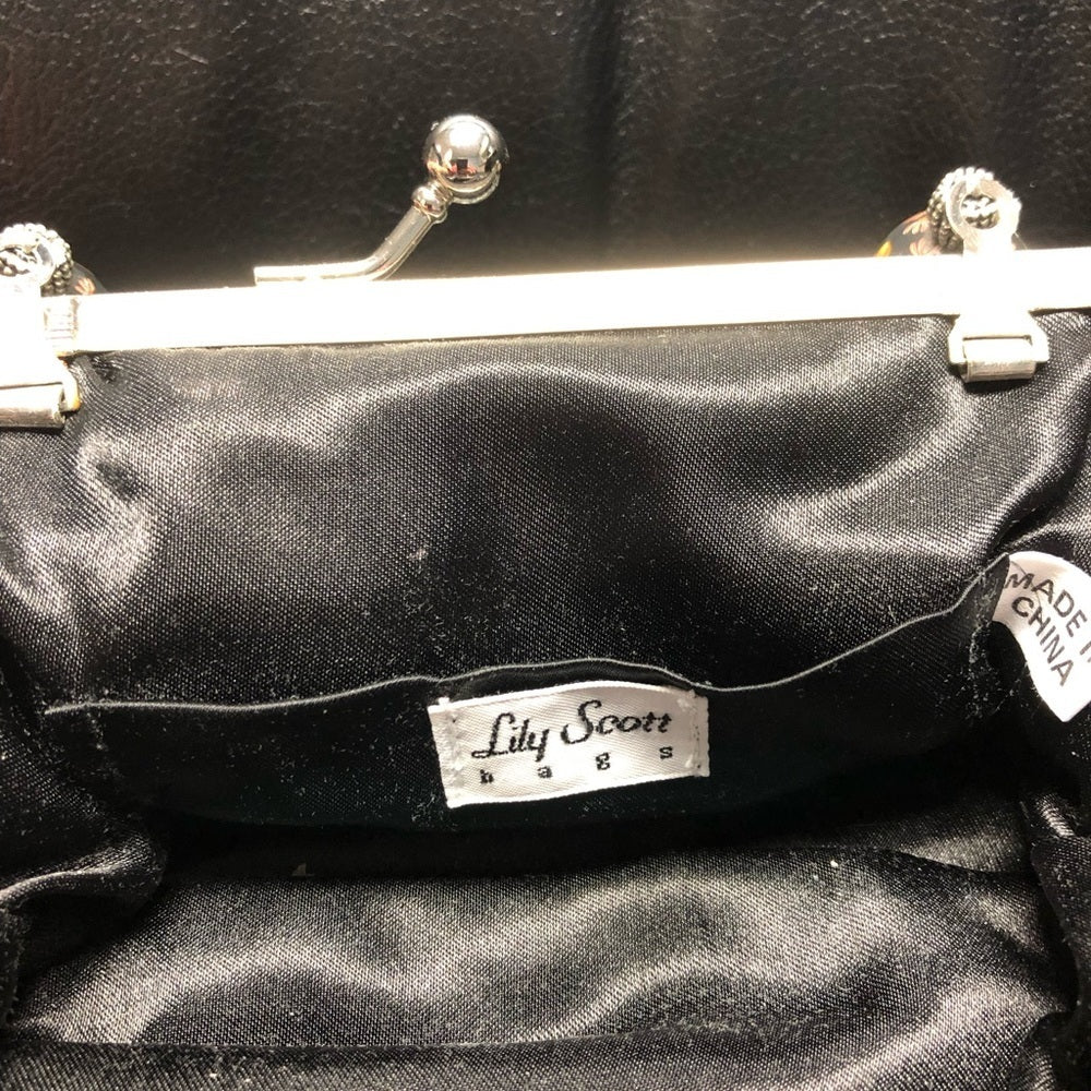 Lily Scott Black Evening Bag