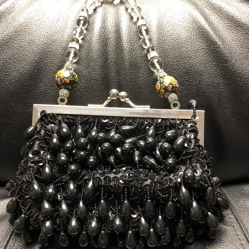 Lily Scott Black Evening Bag