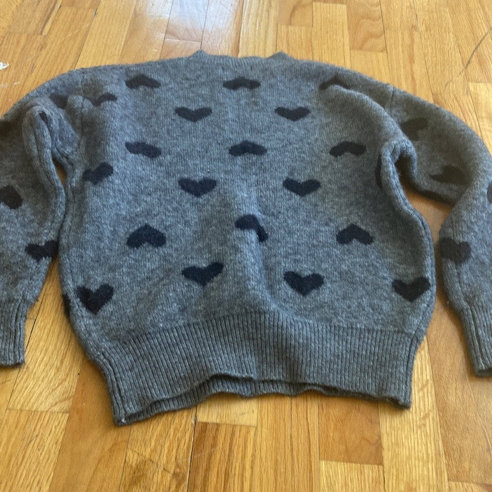 Kids Mini Molly by Molly Bracken sweater. Grey. Size 12Y